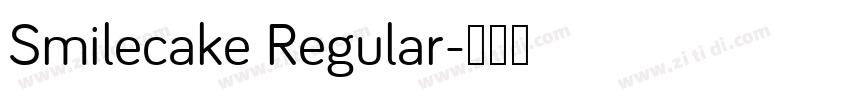 Smilecake Regular字体转换